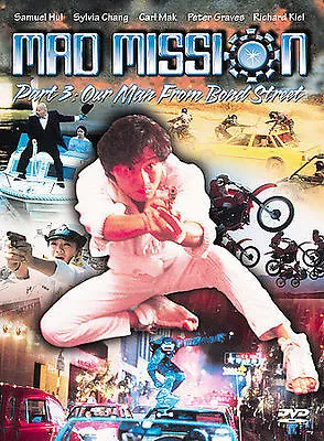 Mad Mission Part 3 Our Man From Bond Street DVD MOVIE Sylvia Chang KUNG FU • $12.99
