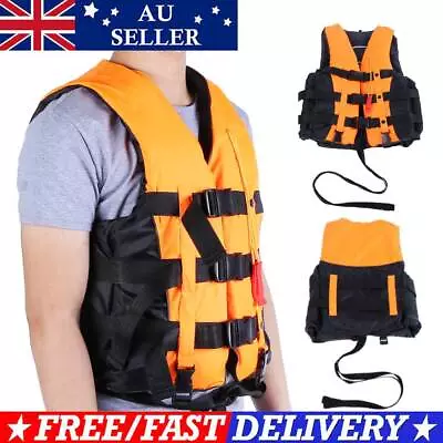 Adults Life Jackets Watersport Ski Buoyancy Aid Kayak Sailing Boating Jacket XXL • $26.98