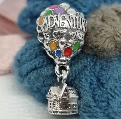 Genuine Pandora Disney Pixar's Up House & Balloons Charm 💕 S925 ALE  • £45