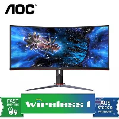 $607 • Buy AOC CU34G2X 34in 2K 1ms 144Hz Curved Monitor