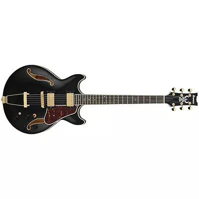 Ibanez AMH90 Artcore Expressionist Semi-Hollow Guitar Bound Macassar Ebony Black • $699.99