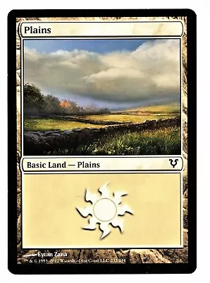 Magic The Gathering MTG Card: Plains Basic Land Avacyn Restored 232/244! EX • $1.17