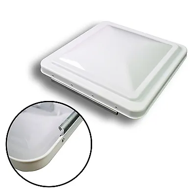 New White 14  X 14  Replacement Roof Vent Cover Camper RV Trailer Ventline • $22.99