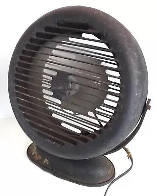 1950's Industrial Modern MCM Vintage Wall Or Desk Fan Arvin Lasko Vornado? WORKS • $55