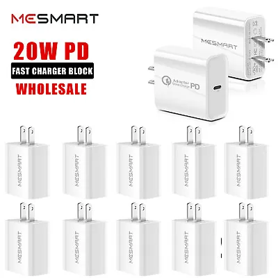 100X Lot Bulk Adaptive Fast USB Wall Charger US Block Power Adapter For Samsung • $8.99