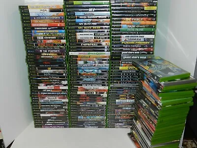 $14.91 • Buy Microsoft XBOX Games Complete Fun You Pick & Choose Video Games Lot Updated