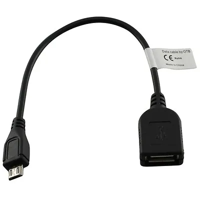 Micro USB OTG Adapter For Galaxy Notepro 12.2 TAB S 105 Galaxy 84 Tab 3 • £11.90