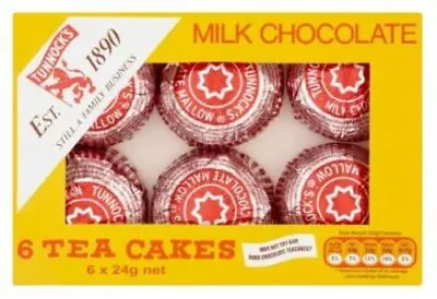 $15.98 • Buy 908208 2x 144g Box Tunnocks Tunnocks Milk Chocolate Tea Cakes English Yum