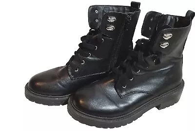 80s Style Retro Lug Chunky Combat  Grunge  Streetware Utilitarian Gothic Boots • $41