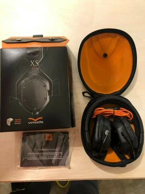 $100 • Buy V-MODA XS On-Ear Folding Design Noise-Isolating Metal Headphone (Black Matte)