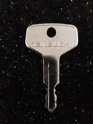Takeuchi Ignition Key  -  17001-00019  -  FREE POSTAGE • £3