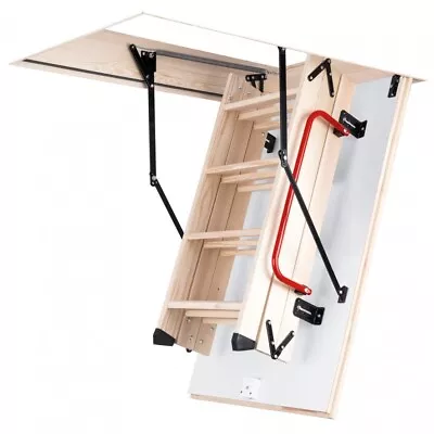 Aurora Komfort Folding Timber Loft Ladder & Insulated Hatch Various Sizes • £166.74