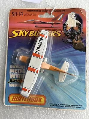 1977 Matchbox Sky-Busters SB-14 CESSNA 210 AIRPLANE • Made In England  Orig Pkg • $13