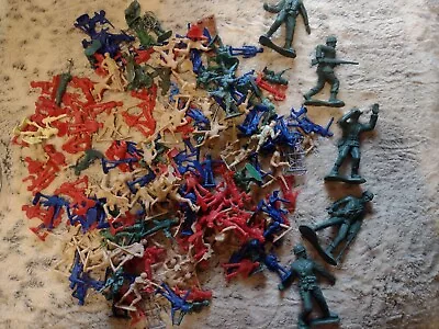 Lot Of Toy Plastic Miniature Army Men • $20