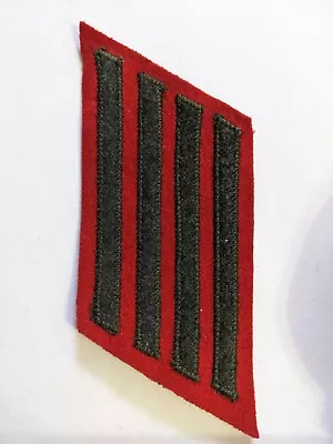 Original WW2 Pattern USMC Service Stripes Original WWII Marine Uniform Patch Red • $11.96