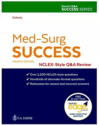 Med-Surg Success: NCLEX-Style Q&A Review By Christi D. Doherty • $65