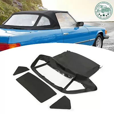 Fit Mercedes R107  Soft Top 280SL 560SL 380SL 450SL Convertible 68-89 1972 Black • $87.49