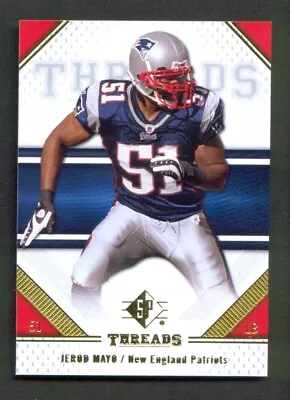 2009 SP Threads #48 JEROD MAYO New England PATRIOTS Mint • $1.49