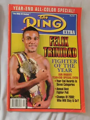 $5.95 • Buy Felix Trinidad - May 2001 The RING Boxing Magazine Vg
