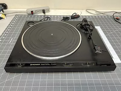 Pioneer PL-600 Turntable Record Player Works But Needs A Belt And Cartridge 🔥 • $50.25