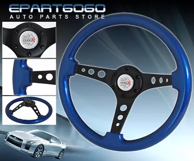 Tracking Drifting Tuning Sport Steering Wheel Jdm Vip Button Horn • $62.99