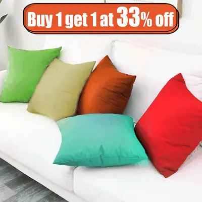 Waterproof Garden Cushion Cover For Furniture Cane Cushions Seat Bench Outdoor • £4.11