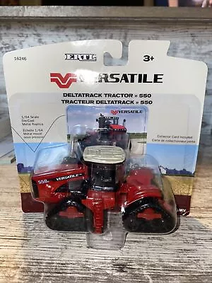 1/64th Scale Versatile 550DT Deltatrack Tractor Die-Cast Ertl Tracks • $24