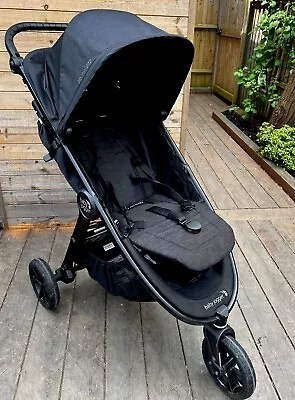Baby Jogger City Mini GT2 Pushchair - Black (2149112) Rain Cover & Pram Bar • £280