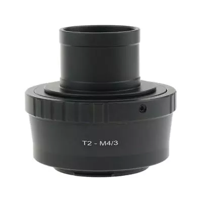 T2 Screw Mount Lens Adapter To Micro 4/3 Camera Body For Panasonic Lumix G1 • £12.59