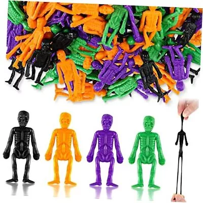  200 Pcs Mini Stretchy Skeleton Toys Bulk Skeleton Party Favors For Funny Style • $40.47