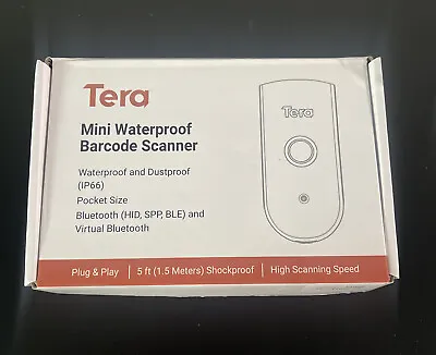 Tera Mini Waterproof Barcode Scanner • $32.95