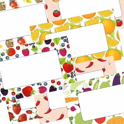 £2 • Buy Jam Jar Labels Fruit & Vegetable Designs, Chili, Tomato, Strawberry. Printed UK