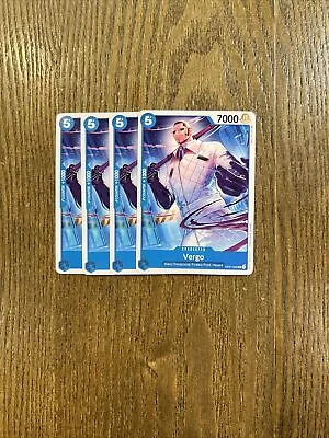 One Piece Card Game OP01-065 - Vergo - Common (Playset Of 4) • $2