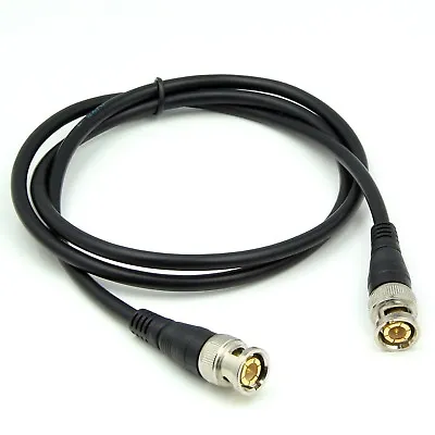 £2.99 • Buy 1M Quality Copper BNC Patch RG59 To DVR Video Cable Lead For CCTV Camera DVR