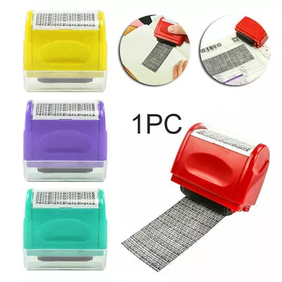 Roller Identity Theft Protection Stamp Guard Your ID Privacy Confidential Data • $14.96