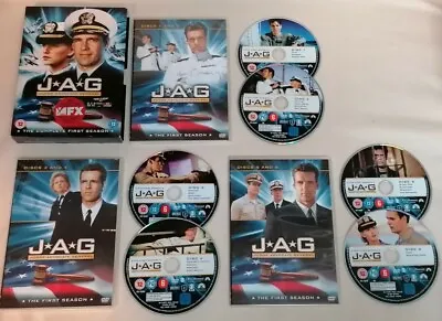 DVD - JAG (Judge Advocate General) Complete First Season DVD Box Set PAL UK R2 • £3.50