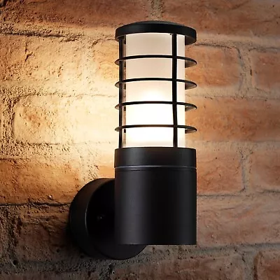 Auraglow Modern Outdoor Wall Lantern Garden Light • £19.99