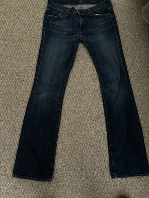 7 For All Mankind Jeans Blue Bootcut W30 L33 U075080U-G-080U Cut 703193 • £20
