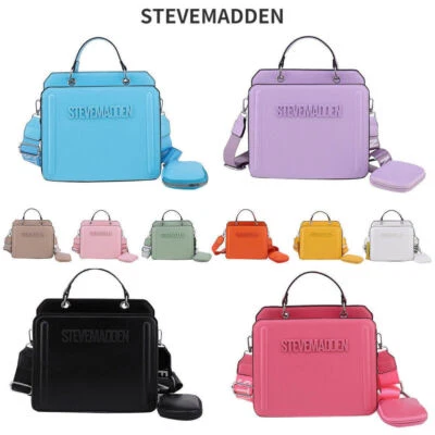 $48.83 • Buy STEVEMADDEN Fashion Square Bag Women's High-Quality Shoulder Messenger Handbag