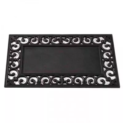 £17.99 • Buy Smart Garden Indoor Outdoor Decorative Black Rubber Frame Insert Mat