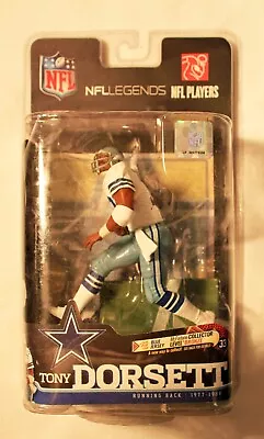 2010 McFarlane Series 6 NFL Legends Tony Dorsett ~ Dallas Cowboys ~ New In Box • $56.99