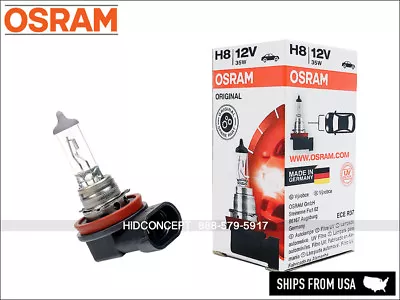 Osram H8 Original Line OEM Halogen Fog Headlight Bulb | 64212 | Pack Of 1 • $8.99