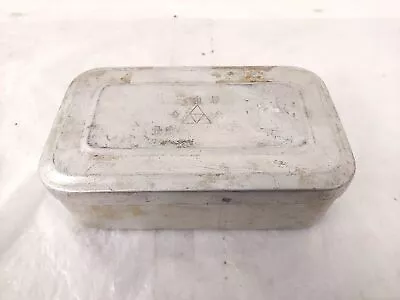 Vintage Chinese Aluminum Ration Box Lunch Box • $9.99