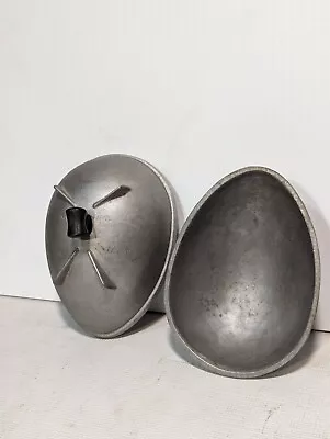 Vintage Nordic Ware Egg-Shaped Cast-Aluminum Cake Molds With Handle - Free Ship • $29.99
