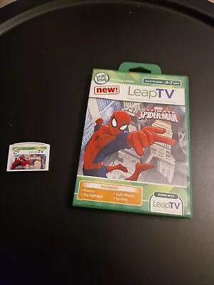 Leap Frog Leap TV Console Spiderman Game Marvel USED HANDFUL OF TIMES • £6.50