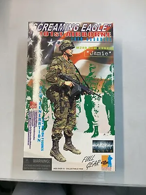 2001 Dragon Models Screaming Eagles 101 Airborne M249 SAW Gunner Jamie NISB • $50