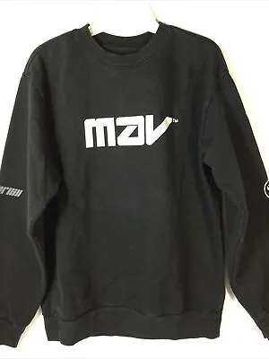 Maverick Clothing Sweatshirt Black Pullover Small Heavy Cotton • $23.39