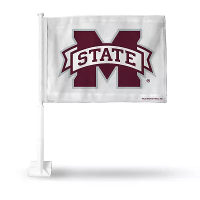 Mississippi State Bulldogs 11X14 Window Mount 2-Sided Car Flag • $15.95