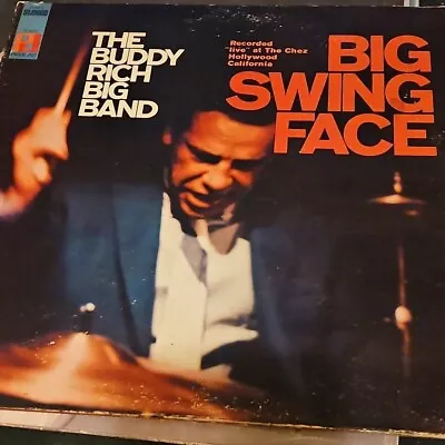 BUDDY RICH BIG BAND  BIG SWING FACE  LP G/VG+ Pacific Jazz ST-20117 OOP • $14.99