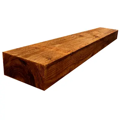 Garden Timbers Brown & Green Sleepers 200x100 • £26